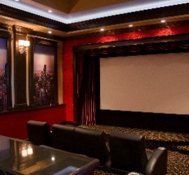 In the News - Home Theater Décor That Will Make You Flip