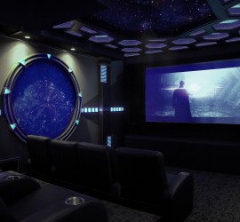 Sci-Fi Home Theater is Portal to Another World